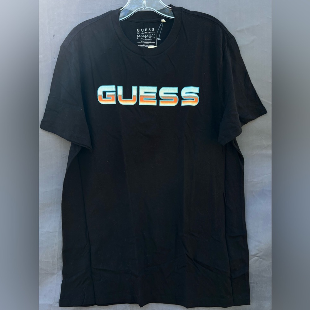 💚 NWT GUESS Black Shirt size Large